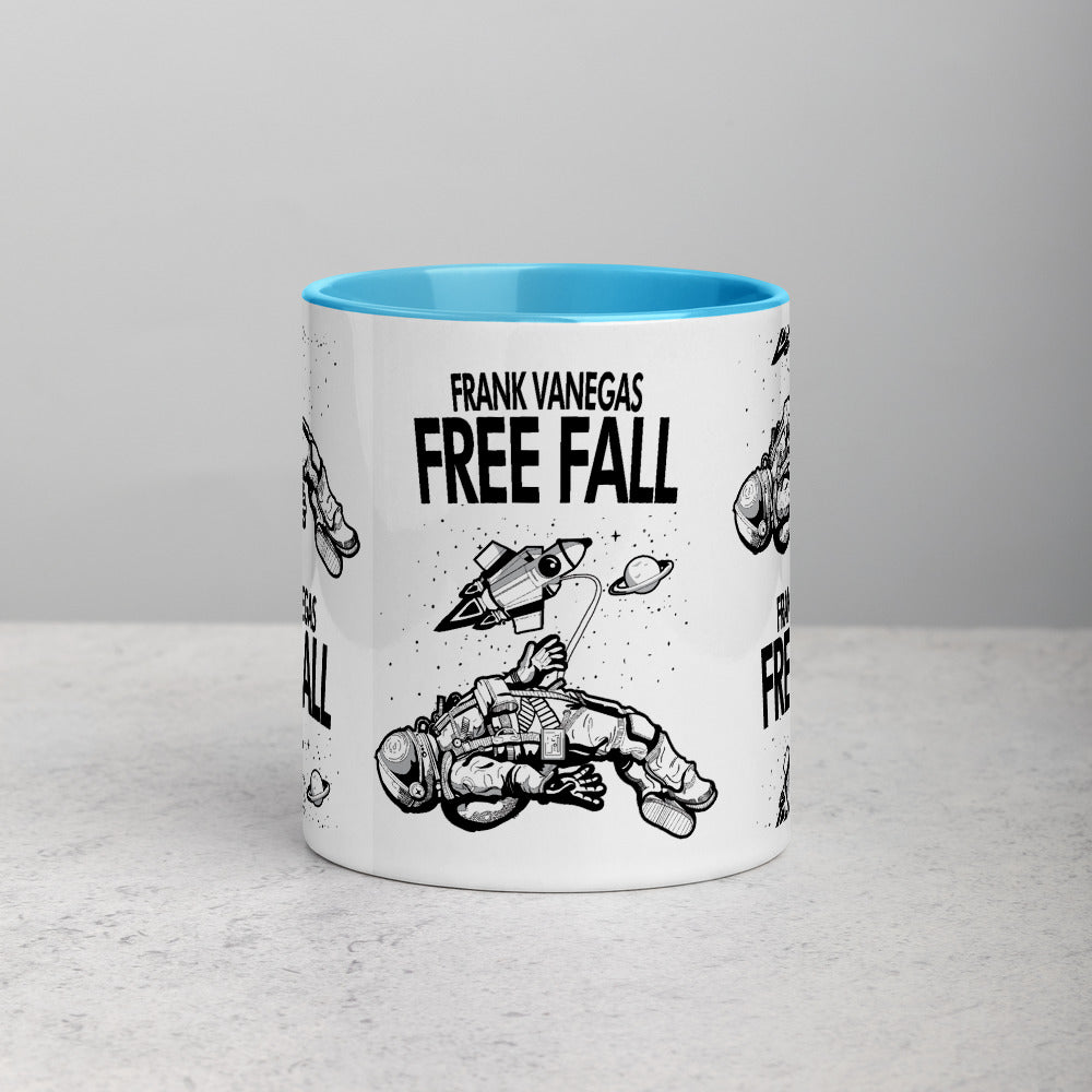 "Free Fall" Mug with Color Inside