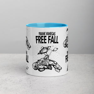 "Free Fall" Mug with Color Inside