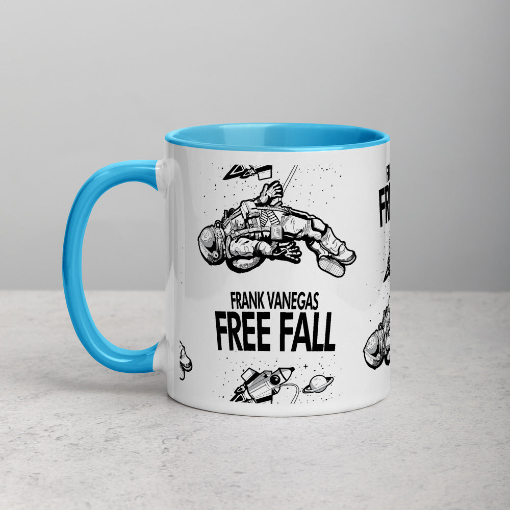 "Free Fall" Mug with Color Inside