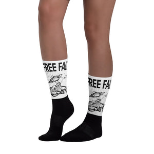 "Free Fall" Socks